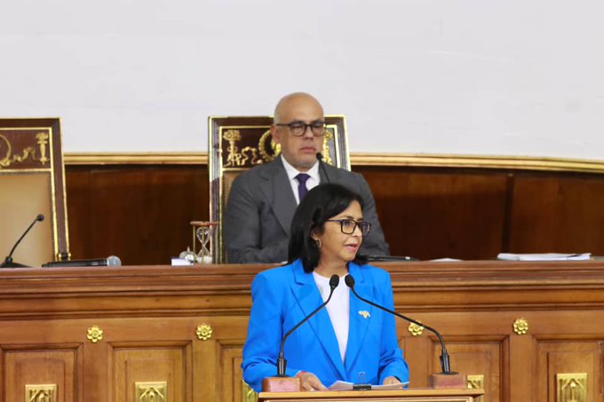 Delcy Rodríguez: 77,1 por ciento del presupuesto será destinado a la inversión social