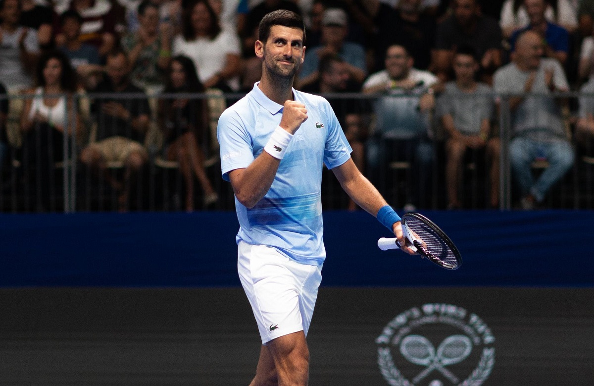 “¿Qué mirás bobo?”: Djokovic imita la icónica frase de Messi