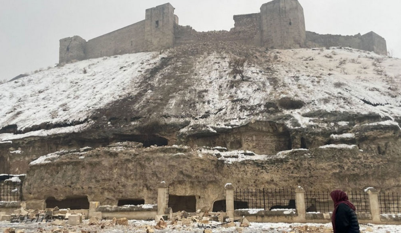 Quedó destrozado tras el terremoto en Turquía: Castillo de Gaziantep, patrimonio mundial de la Unesco