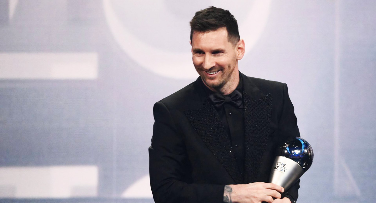 Messi se quedó con el premio The Best