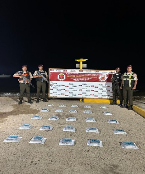 Incautadas en Falcón 50 panelas de cocaína