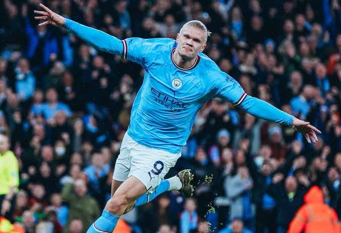 Con tres goles de Haaland: El Manchester City aplastó 6-0 al Burnley en la FA Cup