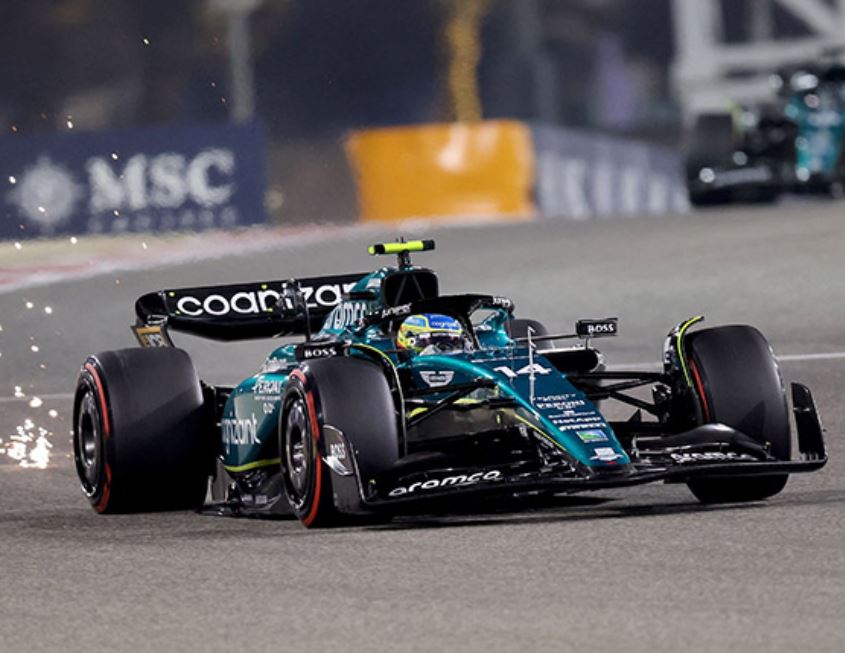 Fernando Alonso sesión libre GP de Baréin