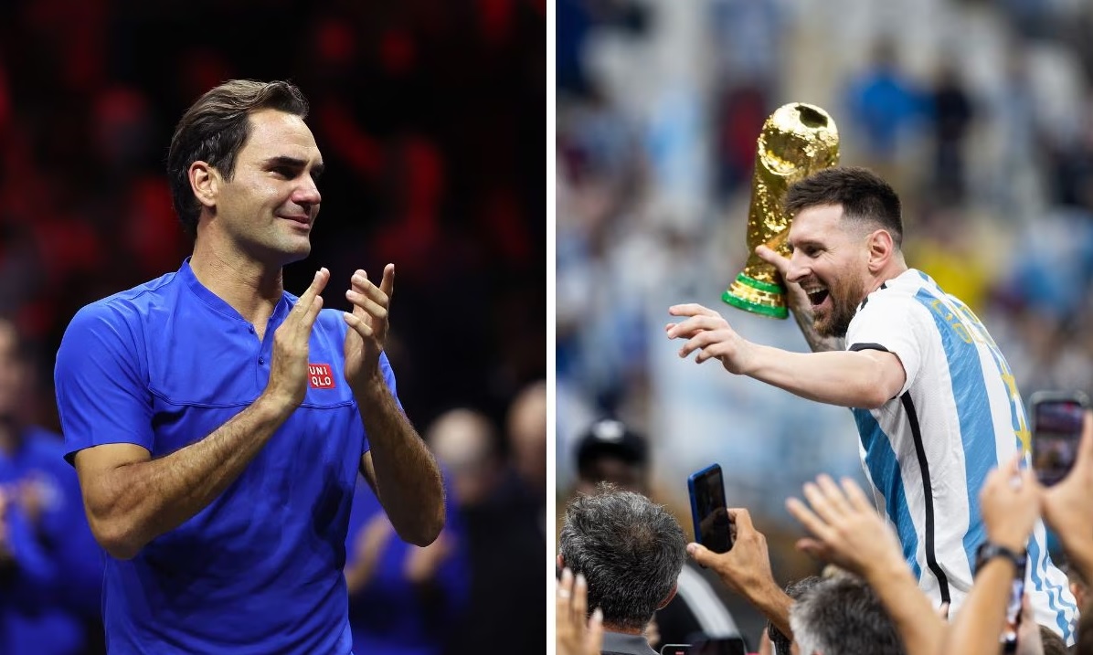 Roger Federer se rinde ante Messi: 