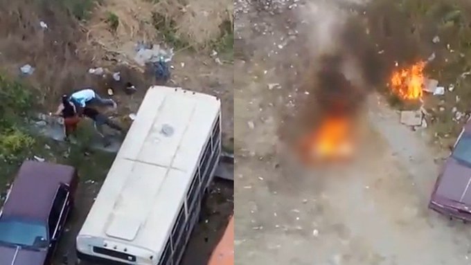 Quemaron vivo a un hombre en Ciudad Tiuna: MP designó fiscal para investigar (+Video sensible)