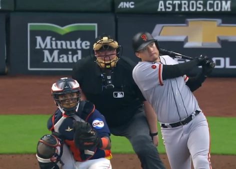 Wilmer Flores soltó su quinto jonrón en 2023 en victoria de Gigantes (Video)