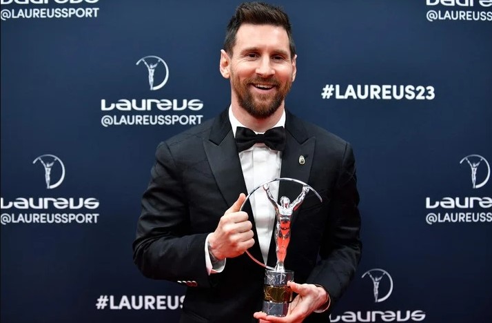 Messi es el mejor deportista masculino 2022 de los Premios Laureus