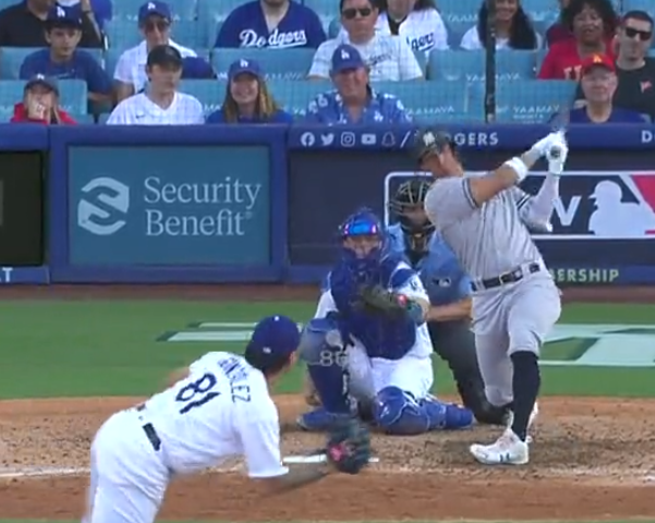 Oswaldo Cabrera Yankees Dodgers