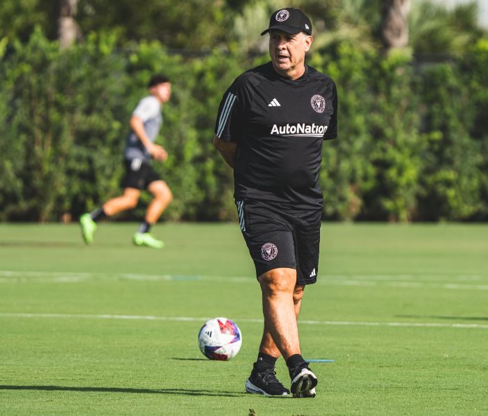 Gerardo Martino ya dirigió su primera práctica con el Inter de Miami