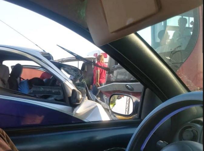 Un fallecido tras choque entre un carrito y autobús Yutong en el Puente sobre el Lago