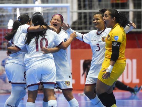 Vinotinto femenina Copa América Futsal 2023