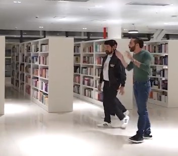 Tienes que ver esta belleza de biblioteca