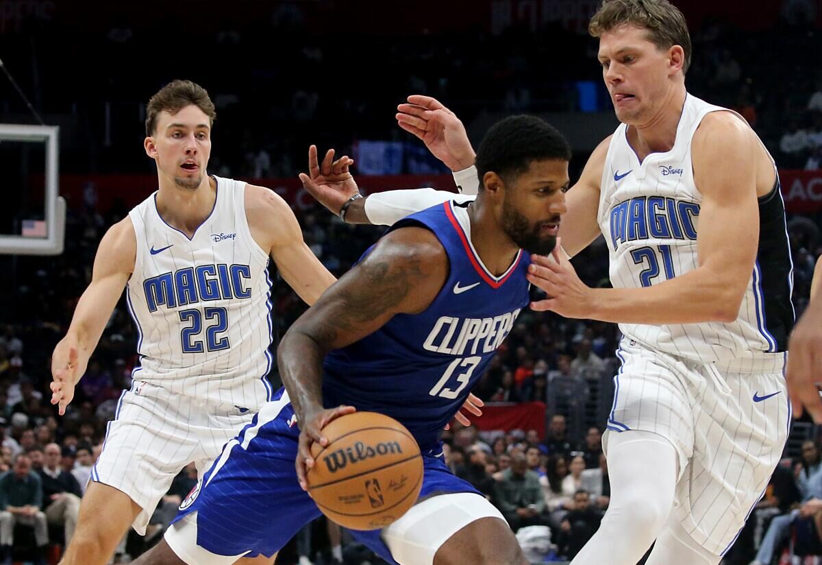 Paul George comandó la victoria de Clippers sobre Magic