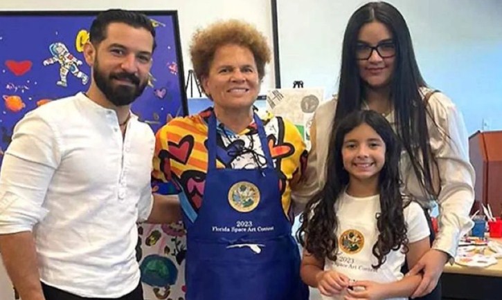 Niña zuliana recibió reconocimiento de la NASA en un concurso de artes