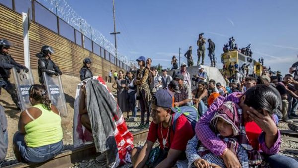 Más de 2,2 millones de migrantes llegaron a la frontera sur de EEUU en 2023