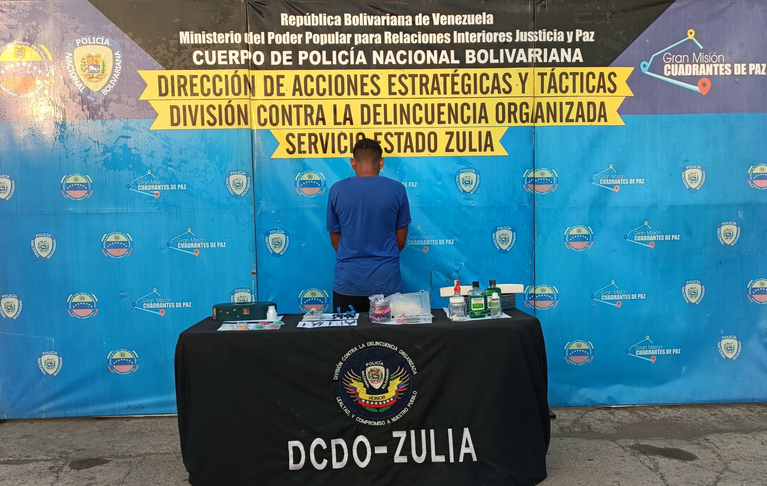 Realizaba trabajos odontológicos sin estar acreditado ni poseer algún documento legal en Haticos. Foto: Cortesía PNB