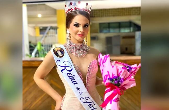 Electa reina de las fiestas patronales de la Virgen del Rosario de Aránzazu de Santa Rita: Gelany González es la flamante ganadora