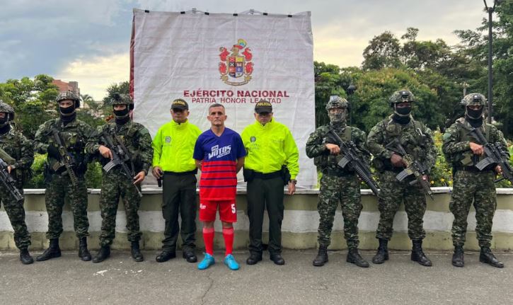Capturan en Colombia a alias 'Coronel', cabecilla del Clan del Golfo
