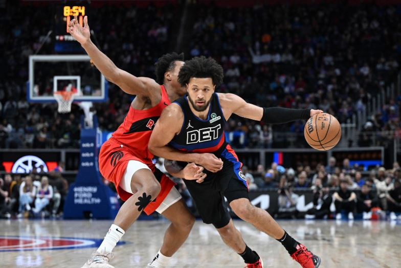 Pistons hunde a los Raptors en los últimos lugares de la Conferencia Este