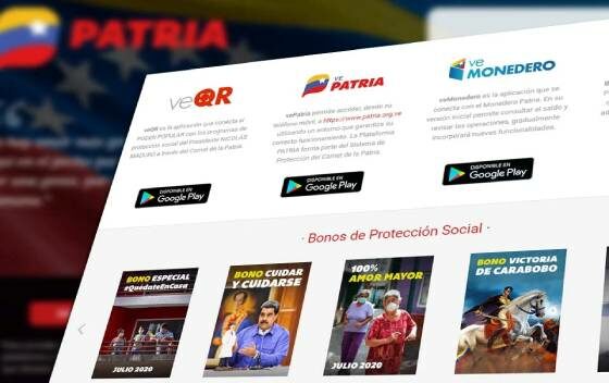 Inicia el pago de dos bonos a través de Patria