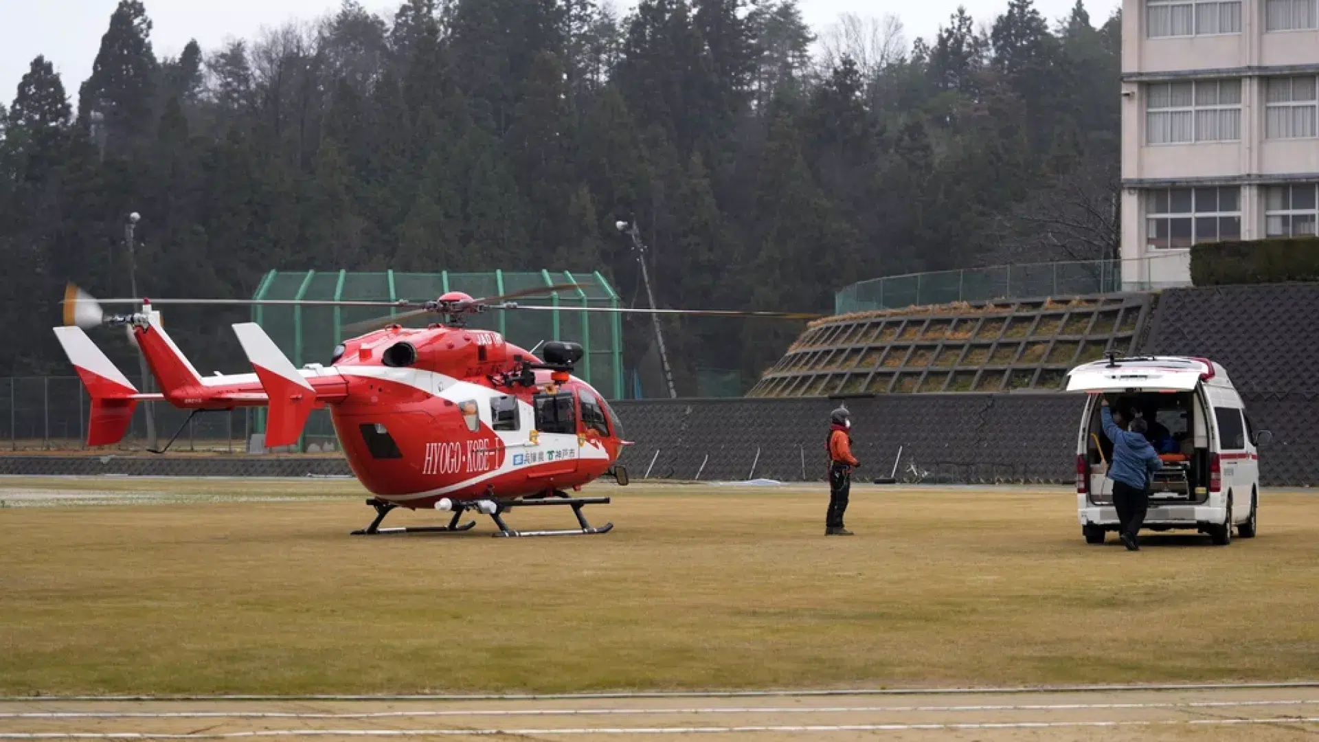 Tres muertos en accidente de helicóptero médico en Japón