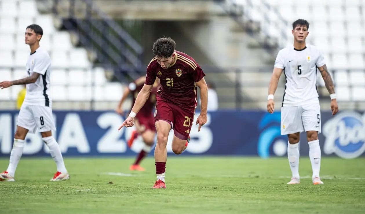 La Vinotinto empató ante Uruguay y se metió al Mundial Sub-17