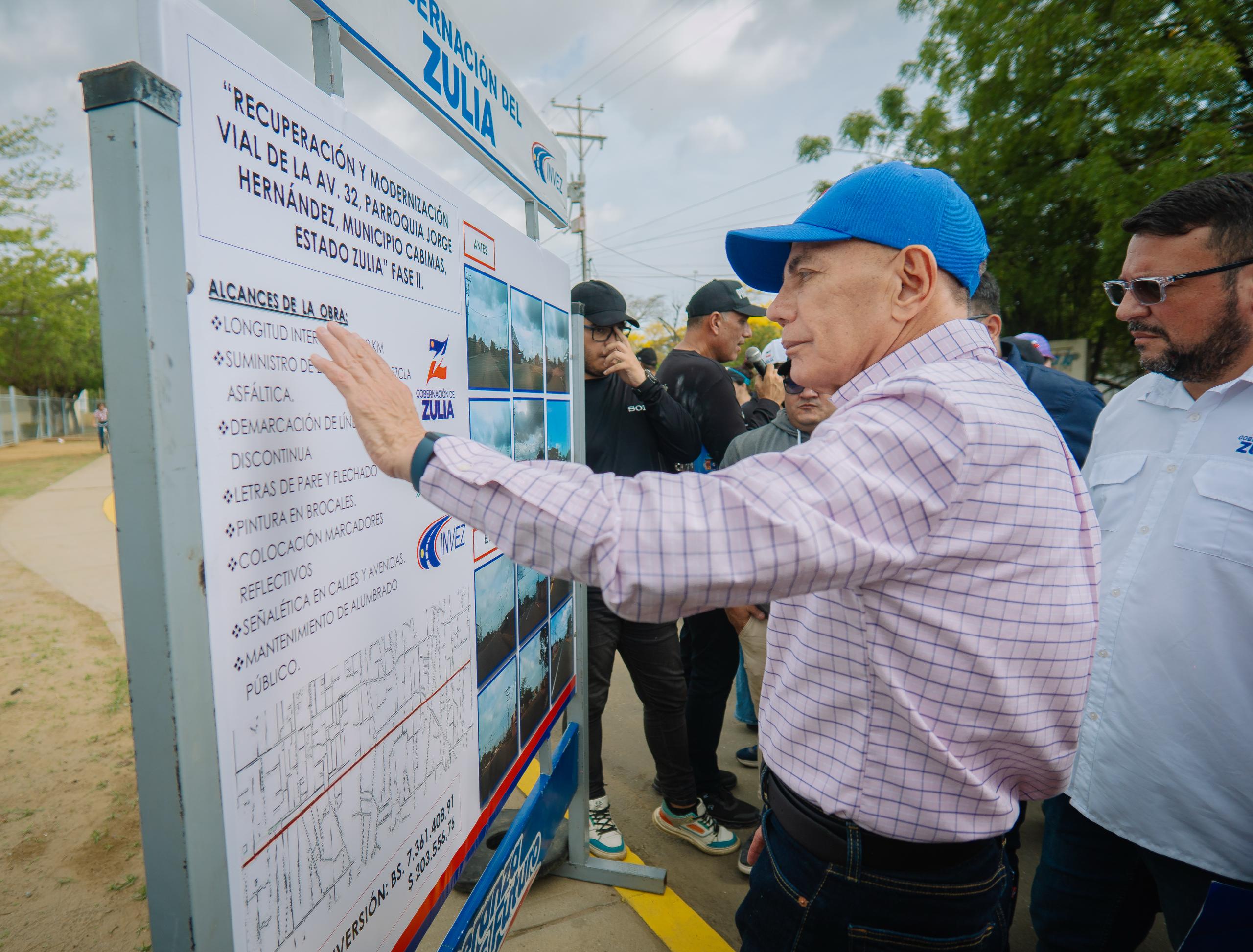 Rosales culmina intensa gira en Cabimas con la inauguración de vialidades y despliegue de programas sociales