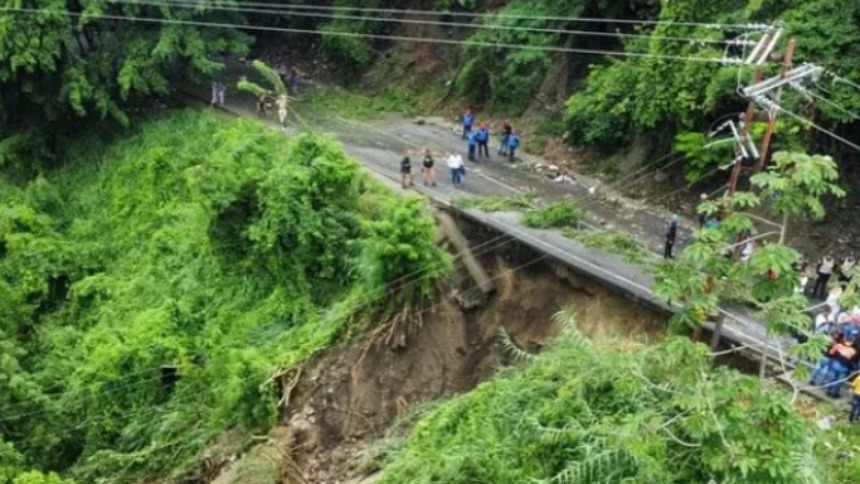 Al menos 10 mil familias quedaron incomunicados por intensas lluvias en Barinas