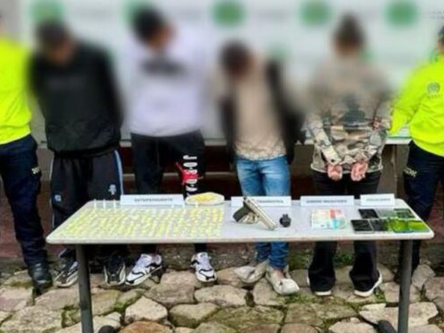 Detienen en Bogotá a cuatro miembros del Tren de Aragua