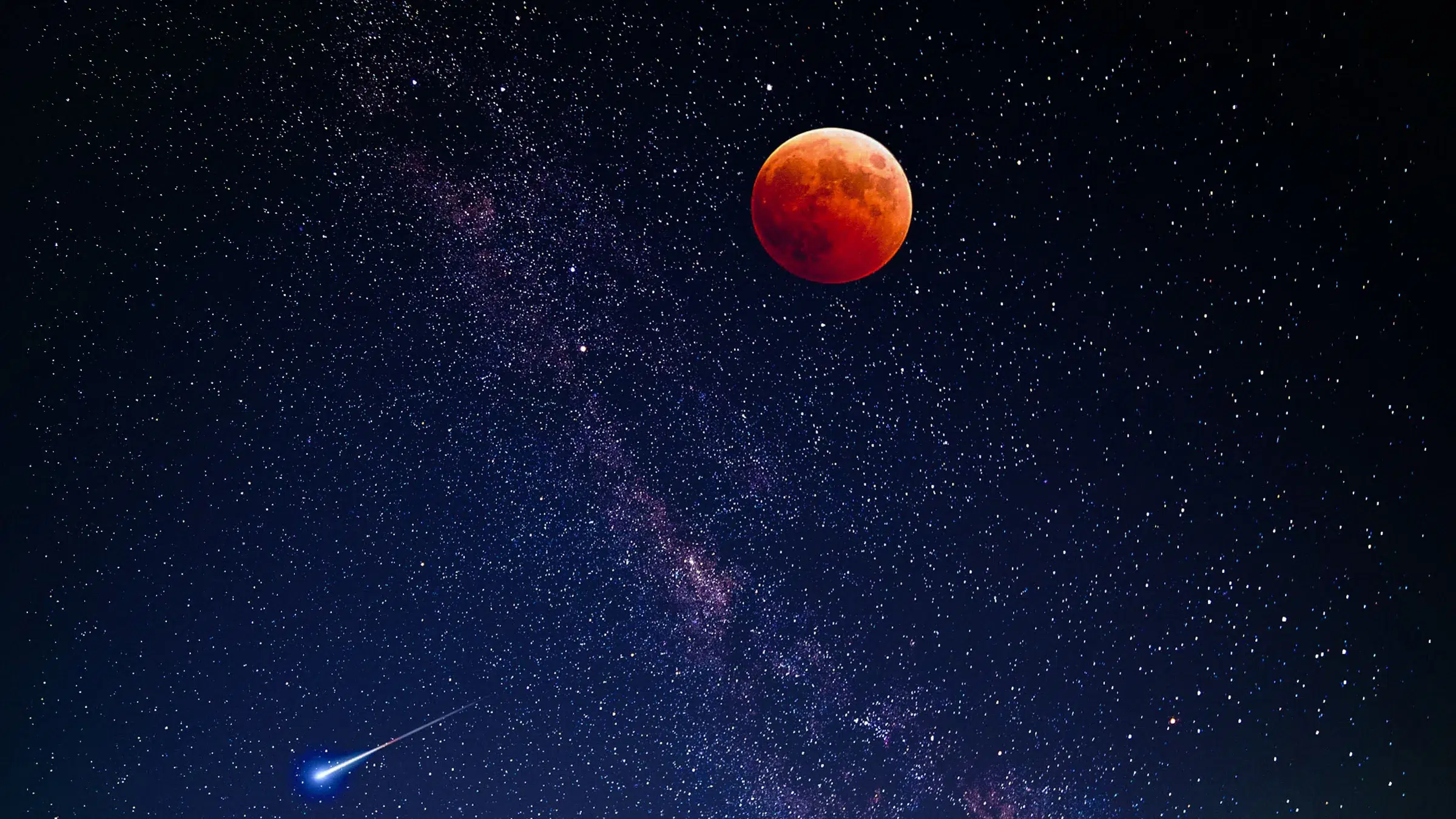Tres eventos astronómicos se verán en el país durante abril