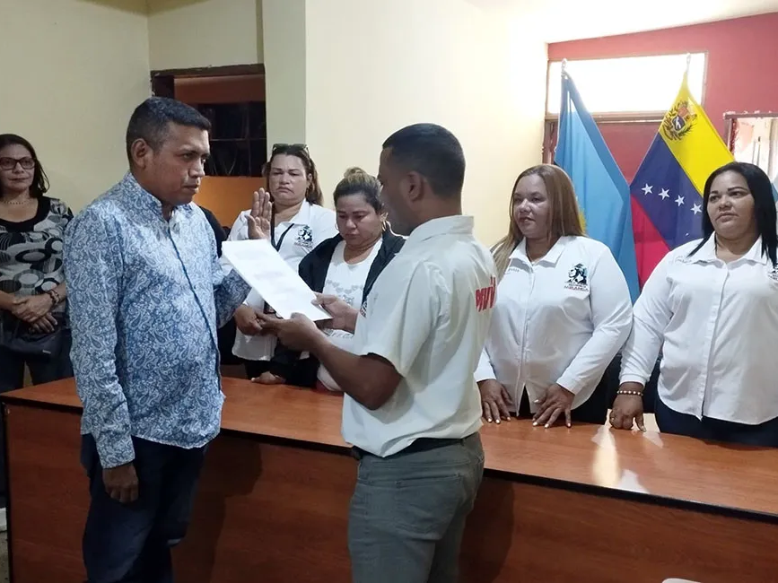 Yober Bonía es el nuevo alcalde encargado del municipio Miranda