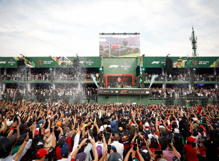 La F1 anunció la extensión de contrato del Gran Premio de México hasta 2028