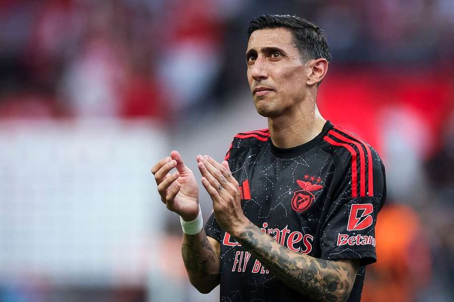 Di María se despidió del Benfica