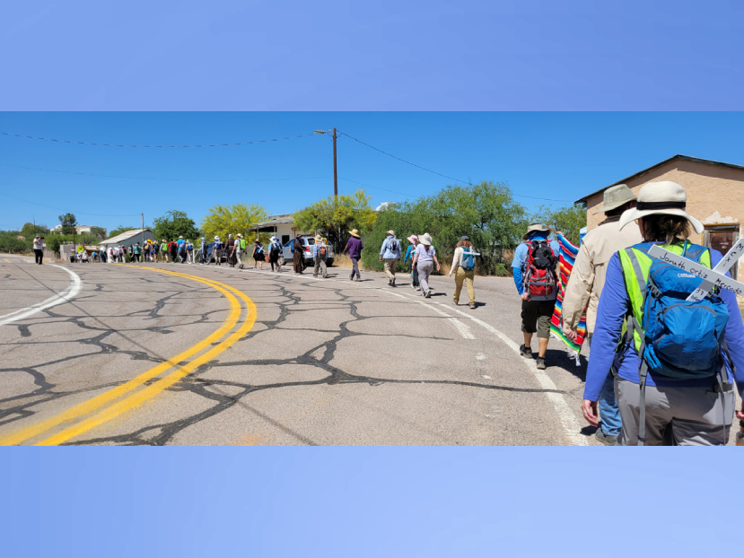 Caminata Migrante conmemora a 8,000 víctimas en la Frontera México-EEUU