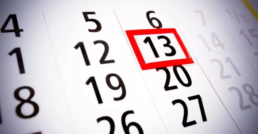 Martes 13 de mayo y la mala suerte