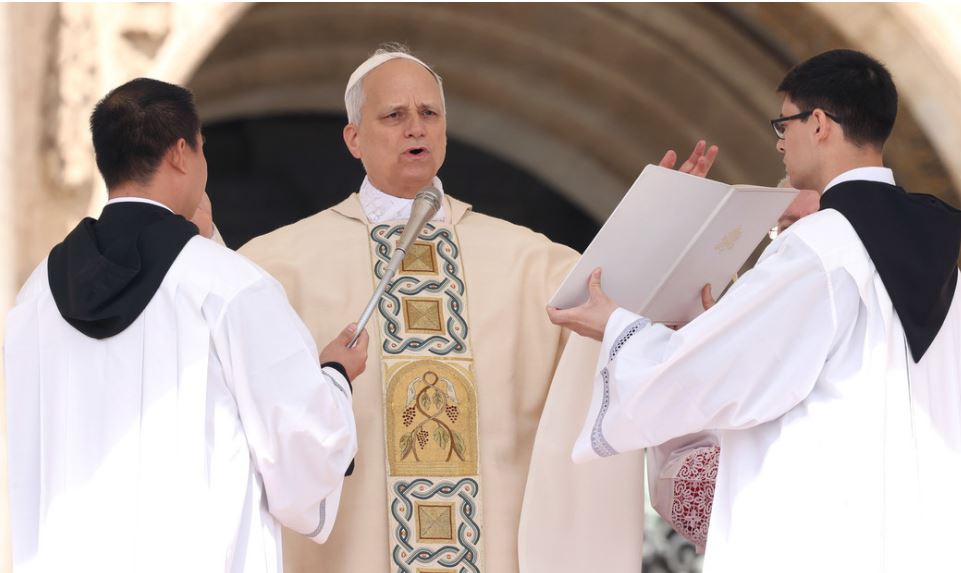 Delegación venezolana estuvo en misa de entronización del papa León XIV