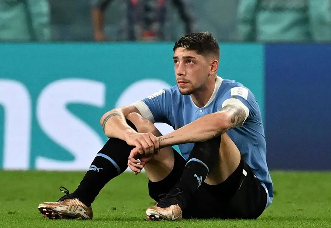 Valverde se lesiona a pocos días del choque entre Uruguay y la Vinotinto por Eliminatorias Sudamerianas