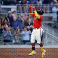 Ronald Acuña Jr. rompió un no-hitter y sigue encendido