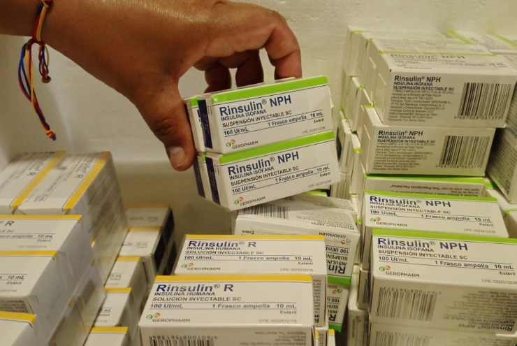 Envían 38 mil dosis de insulina al Zulia