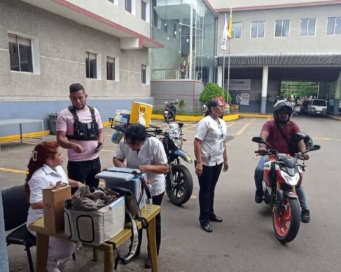 Instalan puesto de vacunación contra la fiebre amarilla en la frontera de Táchira