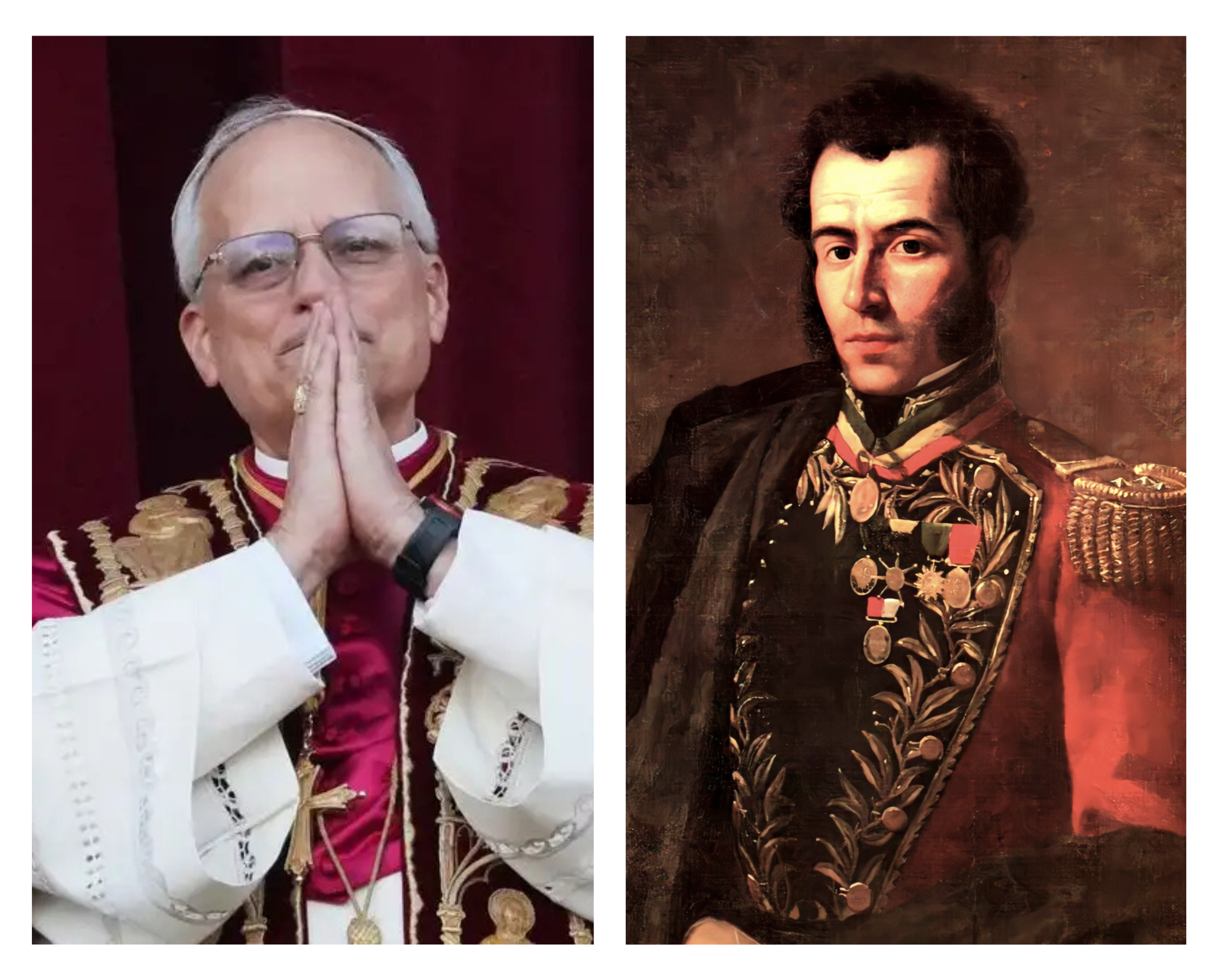 El papa León XIV resultó ser primo del mariscal Sucre, el oficial más ‘cacheroso’ de Bolívar