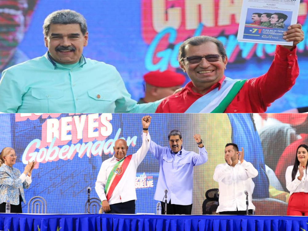 Nicolás Maduro juramentó a los nuevos gobernadores de Barinas y Lara para el período 2025-2029