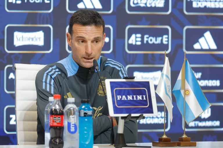 Scaloni sobre Mastantuono: «Irse al Real Madrid es una cosa gigantesca»