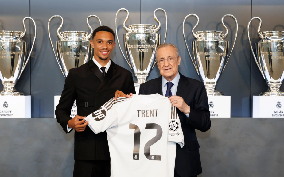 Real Madrid presentó a Trent Alexander-Arnold
