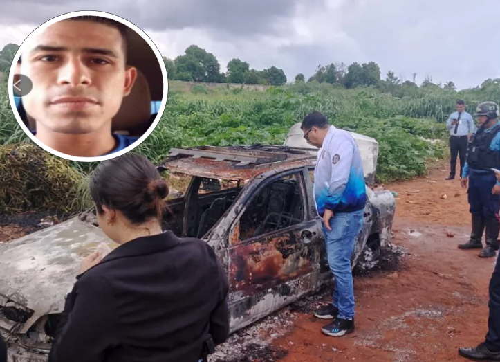 Asesinan e incendian a transportista dentro de su carro en Puerto Ordaz