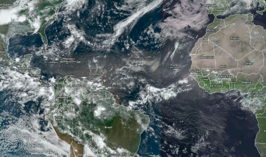 Continúa presencia en el país del polvo del Sahara hasta al menos el 22-Jun