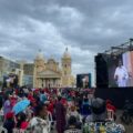 Desde hoy el Zulia se conecta con Venezuela: Gobernador Luis Caldera durante su juramentación en la plazoleta de la Basílica