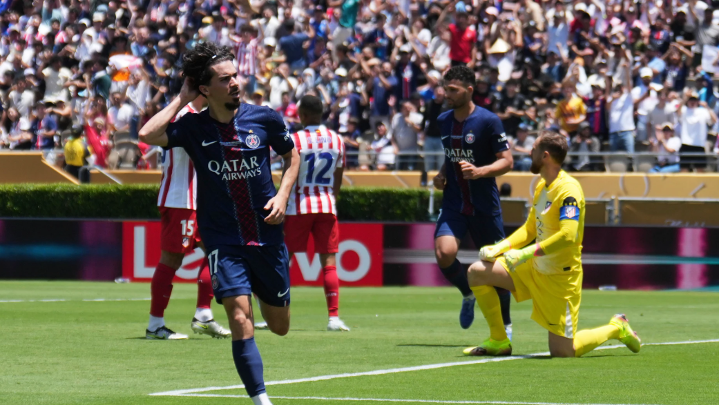 PSG debutó goleando al Atlético de Madrid en el Mundial de Clubes