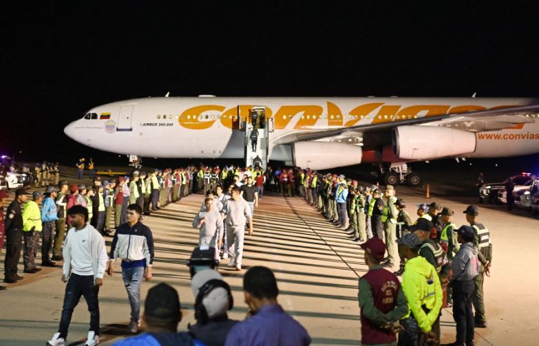 EEUU envió a una persona que no era venezolana en vuelo de repatriación