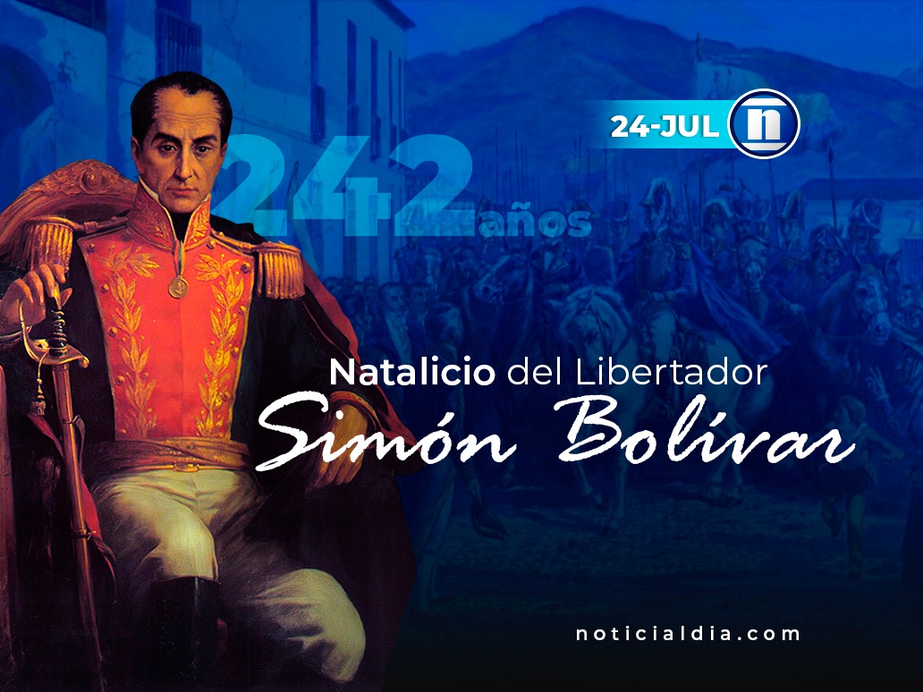 Venezuela conmemora 242 años del natalicio del Libertador Simón Bolívar